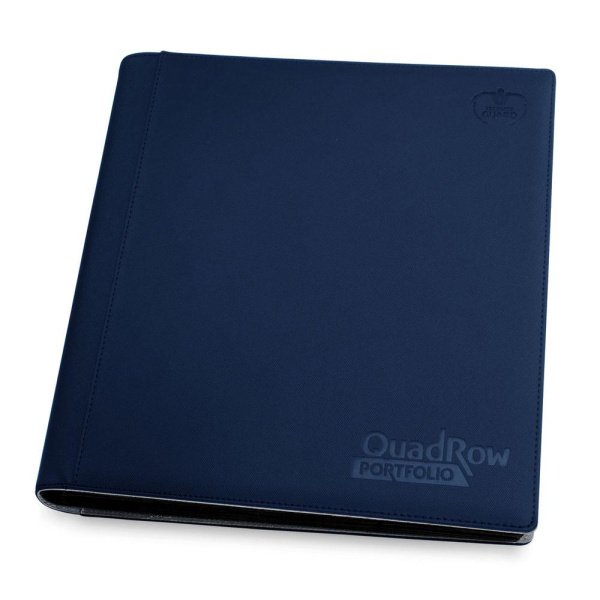 Portfolio - Ultimate Guard Portfolio 480 - 24-Pocket XenoSkin (Quadrow) - Bleu