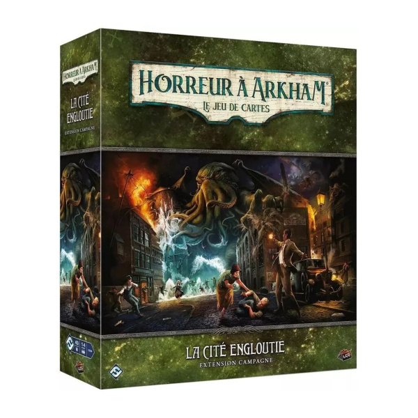 Horreur à Arkham JCE V2 – La Cité Engloutie (Campagne)