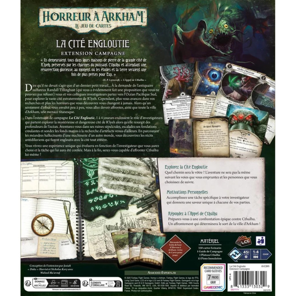 Horreur à Arkham JCE V2 – La Cité Engloutie (Campagne) – Image 2