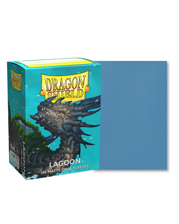 Sleeves – Dragon Shield Standard - Matte Dual Lagoon